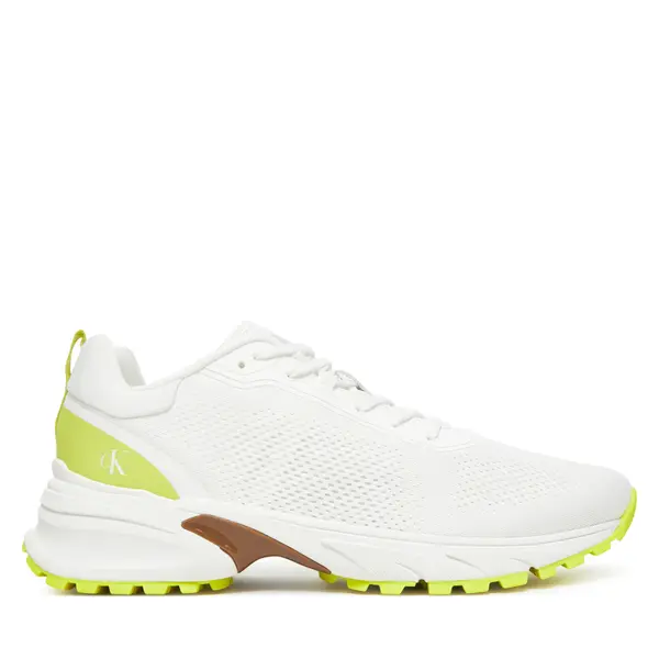 Calvin Klein Jeans Tenisice Calvin Klein Jeans Hike Runner Tech Knit YM0YM01284 Bijela