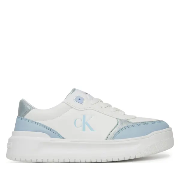 Calvin Klein Jeans Tenisice Calvin Klein Jeans Low Cut Lace-Up V3A9-82020-1355 Bijela