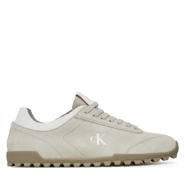 Calvin Klein Jeans Tenisice Calvin Klein Jeans Low Profile Runner Mg Sue YW0YW01898 Bež
