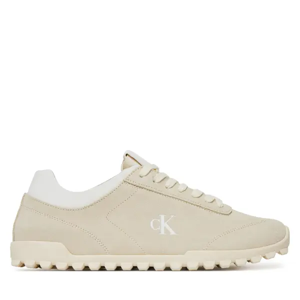 Calvin Klein Jeans Tenisice Calvin Klein Jeans Low Profile Runner Mg Sue YW0YW01898 Bež