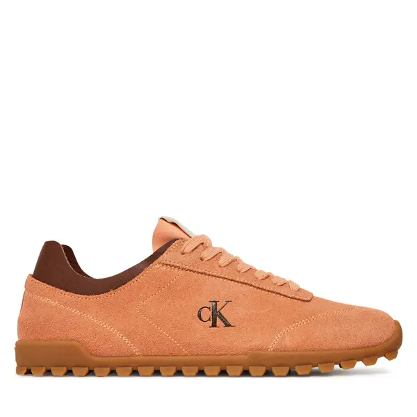 Calvin Klein Jeans Tenisice Calvin Klein Jeans Low Profile Runner Mg Sue YW0YW01898 Narančasta