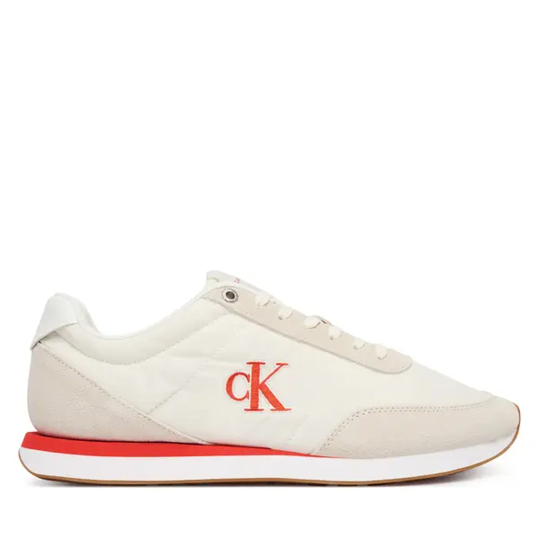 Calvin Klein Jeans Tenisice Calvin Klein Jeans Retro Runner Ess Mix Mat YM0YM01361 Bež