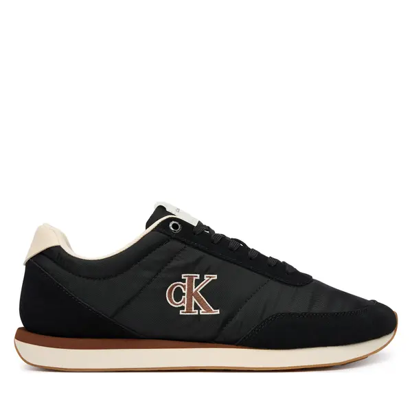Calvin Klein Jeans Tenisice Calvin Klein Jeans Retro Runner Ess Mix Mat YM0YM01361 Crna