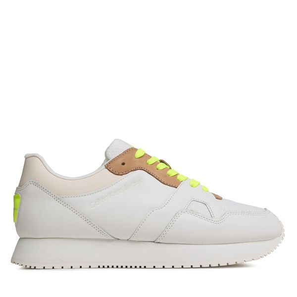 Calvin Klein Jeans Tenisice Calvin Klein Jeans Retro Runner Fluo Contrast YM0YM00619 Bijela