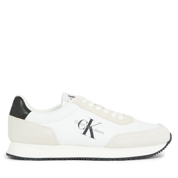 Calvin Klein Jeans Tenisice Calvin Klein Jeans Retro Runner Su-Ny Mono YM0YM00746 Bijela