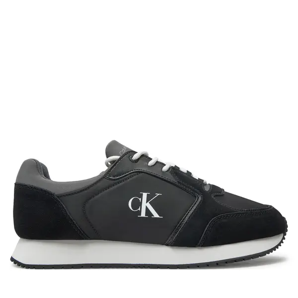 Calvin Klein Jeans Tenisice Calvin Klein Jeans Retro Sock Runner Mg Wmm YM0YM01152 Crna
