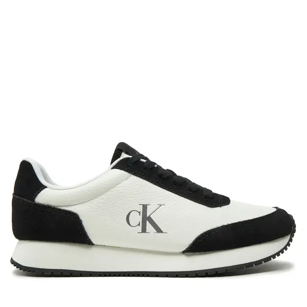 Calvin Klein Jeans Tenisice Calvin Klein Jeans Runner Laceup Low Mix Mg YW0YW01798 Bijela