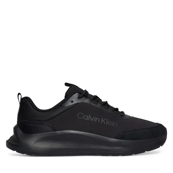 Calvin Klein Tenisice Calvin Klein Light Eva Run Ess Lac Ny-Su Wmn HW0HW03293 Crna