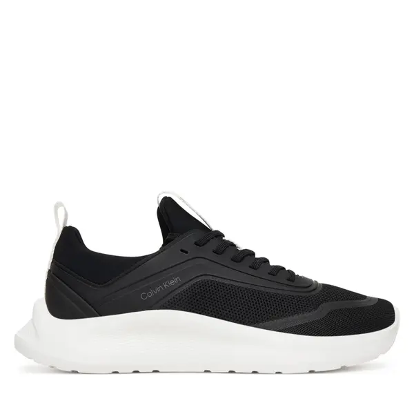 Calvin Klein Tenisice Calvin Klein Light Eva Run Sock Mesh Lycra HW0HW03023 Crna