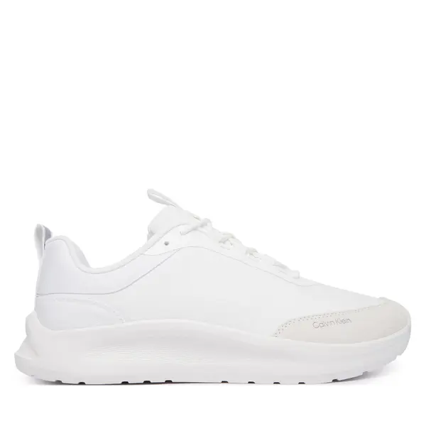 Calvin Klein Tenisice Calvin Klein Light Eva Runn Laceup Aop HM0HM02343 Bijela