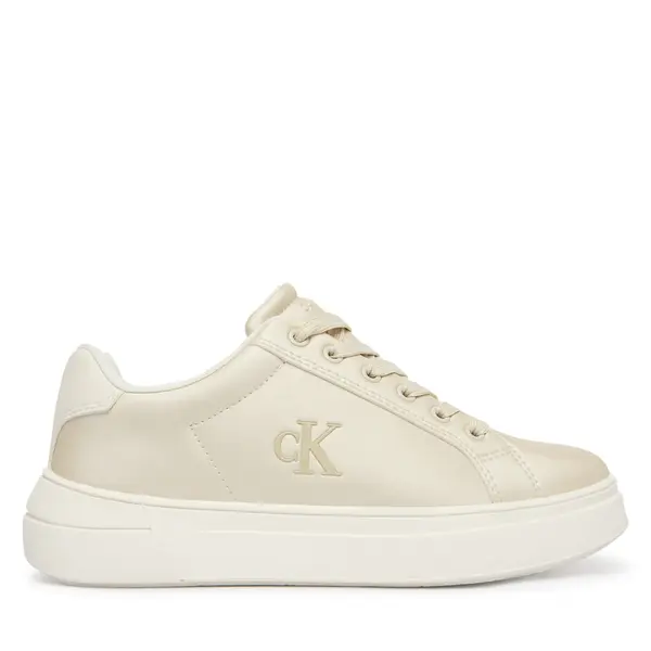 Calvin Klein Tenisice Calvin Klein Low Cut Lace Up V3A9-83220-1688 Bež