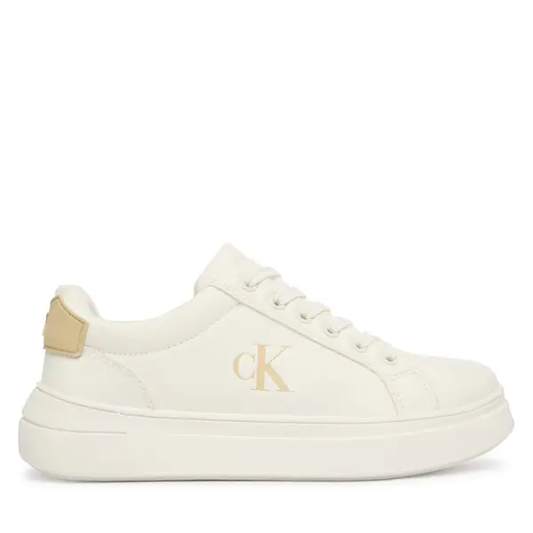 Calvin Klein Tenisice Calvin Klein Low Cut Lace Up V3X9-83300-1355 Bijela