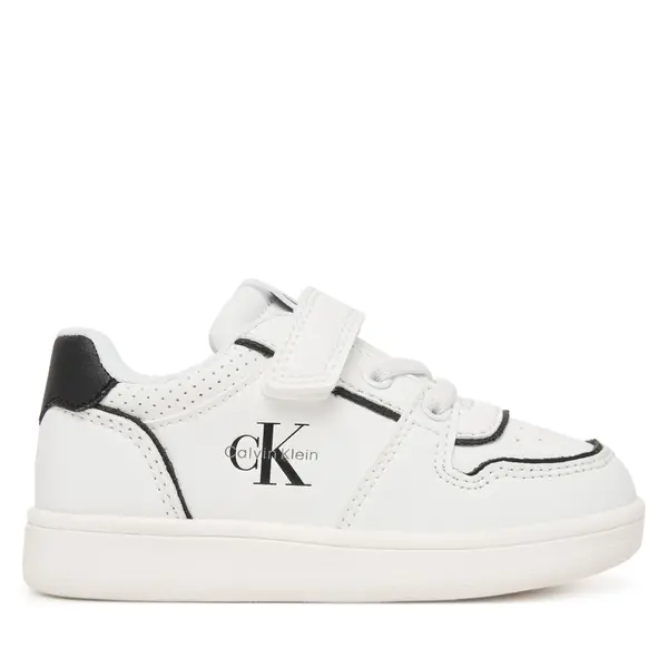 Calvin Klein Tenisice Calvin Klein Low Cut Lace-Up/Velcro V1X9-83278-1355 M Bijela