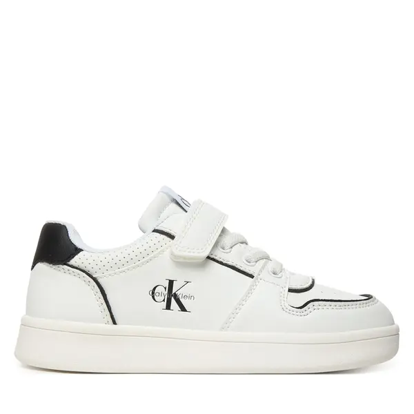 Calvin Klein Tenisice Calvin Klein Low Cut Lace-Up/Velcro V1X9-83278-1355 S Bijela