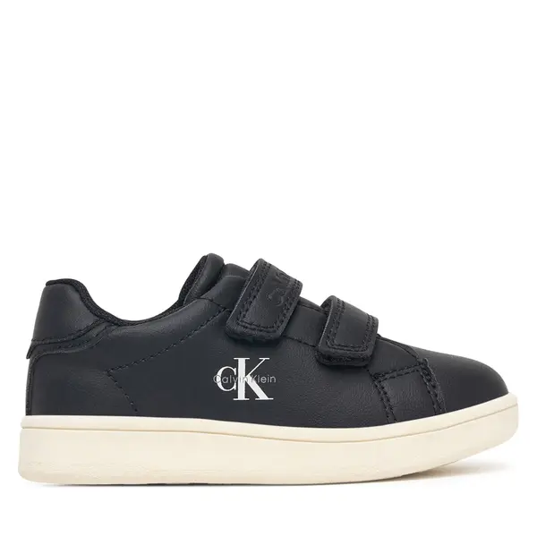 Calvin Klein Tenisice Calvin Klein Low Cut Velcro Sneaker V1X9-83440-1355 M Crna