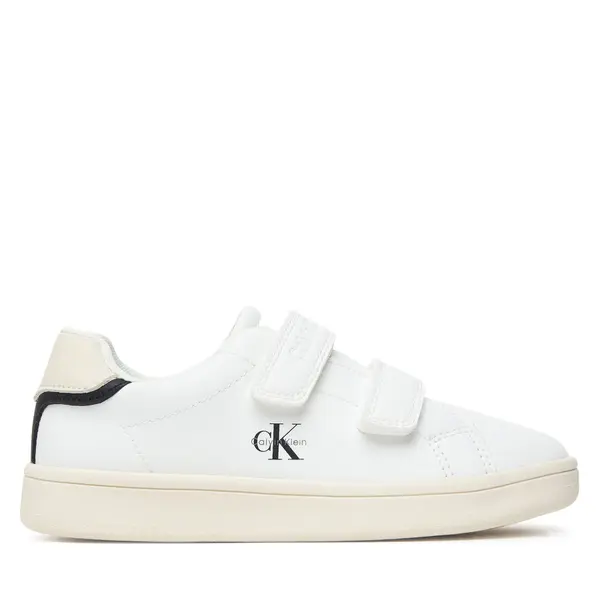 Calvin Klein Tenisice Calvin Klein Low Cut Velcro Sneaker V1X9-83440-1355 S Bijela