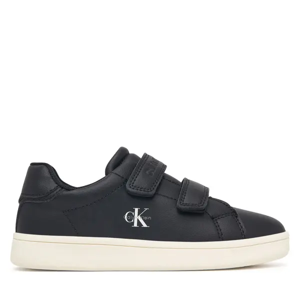Calvin Klein Tenisice Calvin Klein Low Cut Velcro Sneaker V1X9-83440-1355 S Crna