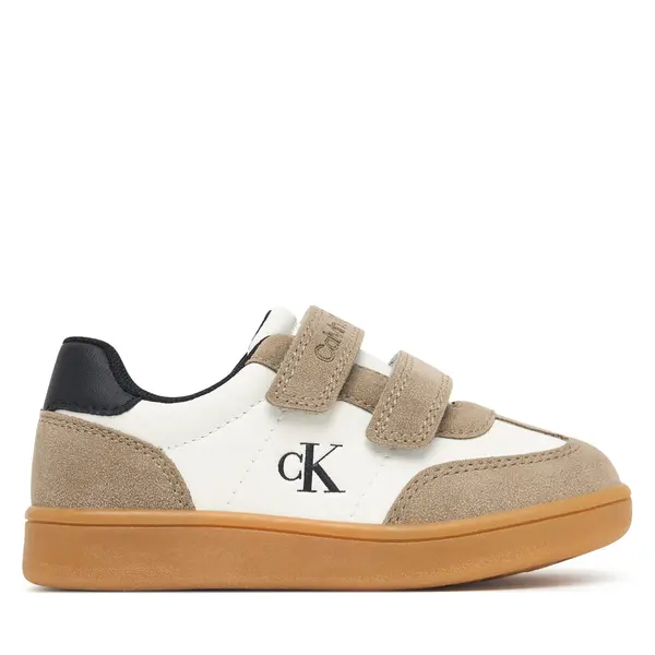 Calvin Klein Tenisice Calvin Klein Low Cut Velcro Sneaker V1X9-83443-0318 M Bež