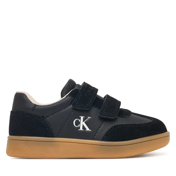 Calvin Klein Tenisice Calvin Klein Low Cut Velcro Sneaker V1X9-83443-0318 M Crna