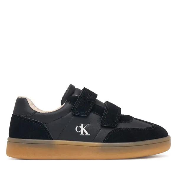 Calvin Klein Tenisice Calvin Klein Low Cut Velcro Sneaker V1X9-83443-0318 S Crna
