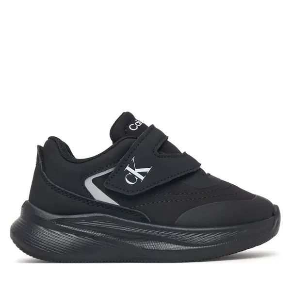 Calvin Klein Tenisice Calvin Klein Low Cut Velcro Sneaker V1X9-83478-1861 M Crna
