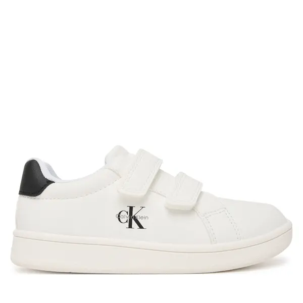 Calvin Klein Tenisice Calvin Klein Low Cut Velcro V1X9-83275-1355 Bijela