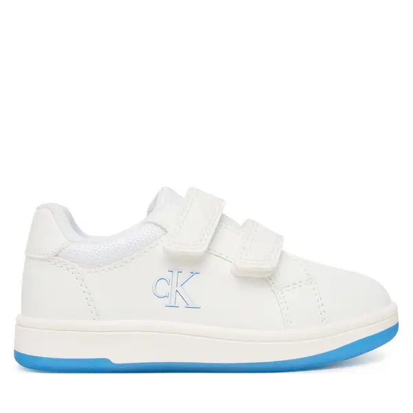 Calvin Klein Tenisice Calvin Klein Low Cut Velcro V1X9-83279-0040 M Bijela