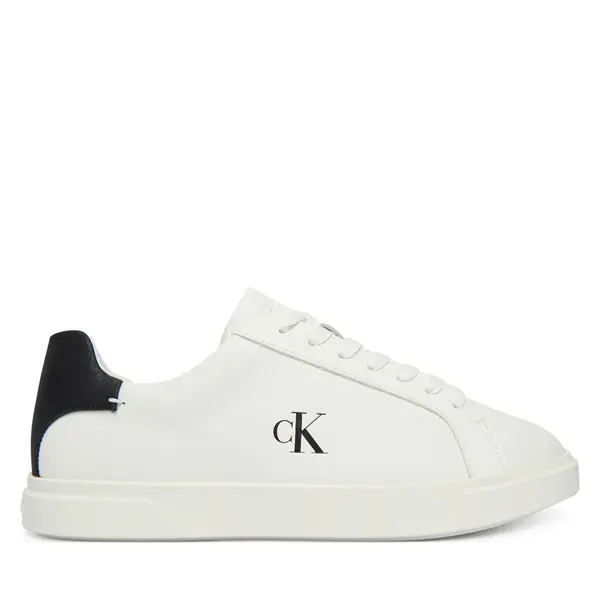 Calvin Klein Tenisice Calvin Klein Low Pro Cup Laceup Lth Moire HW0HW02845 Bijela