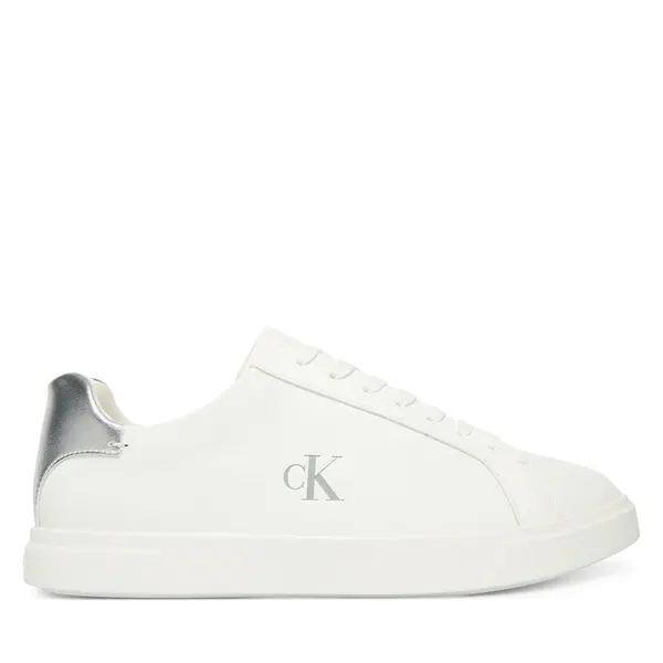 Calvin Klein Tenisice Calvin Klein Low Pro Cups Laceup Lth Met HW0HW02846 Bijela