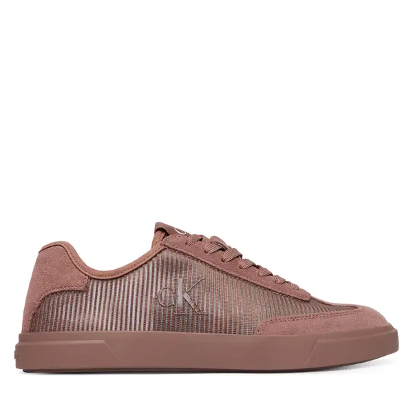 Calvin Klein Tenisice Calvin Klein Low Pro Cupsole Wt Striped Ny HW0HW03270 Smeđa
