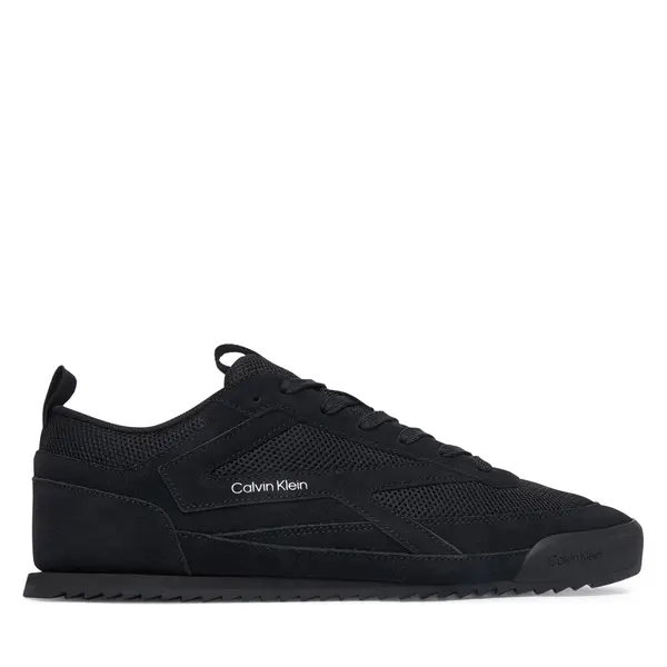 Calvin Klein Tenisice Calvin Klein Low Pro Runner Mix Mat HM0HM02208 Crna