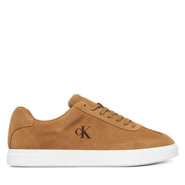 Calvin Klein Tenisice Calvin Klein Low Prof Cupsole Wt Su HM0HM02201 Svijetlo smeđa