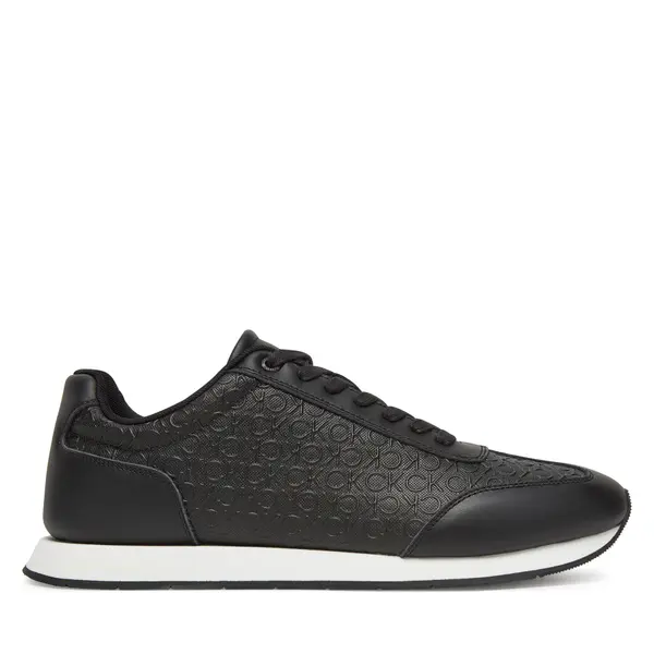 Calvin Klein Tenisice Calvin Klein Low Prof Runn Laceup Mono HM0HM01896 Crna