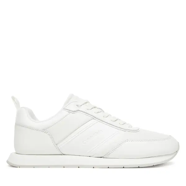 Calvin Klein Tenisice Calvin Klein Low Prof Runn Laceup Tape HM0HM01897 Bijela