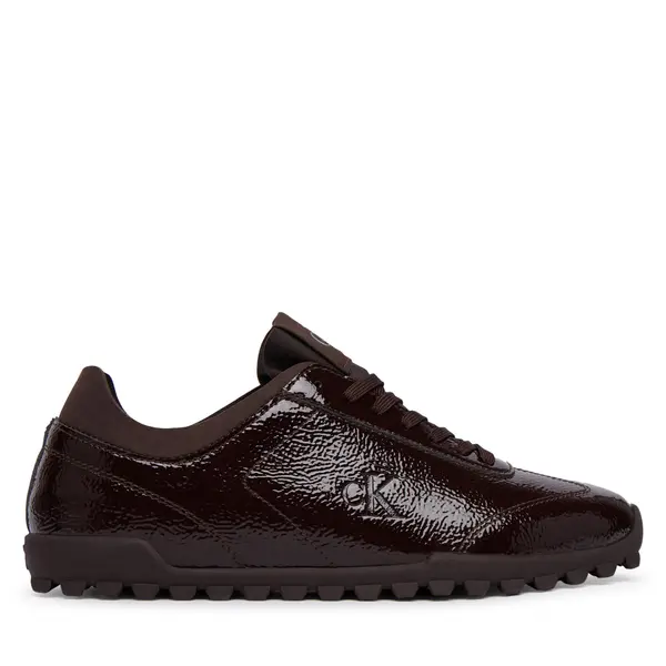 Calvin Klein Tenisice Calvin Klein Low Profile Run Mg Pol Mix Mat HW0HW03284 Tamnocrvena