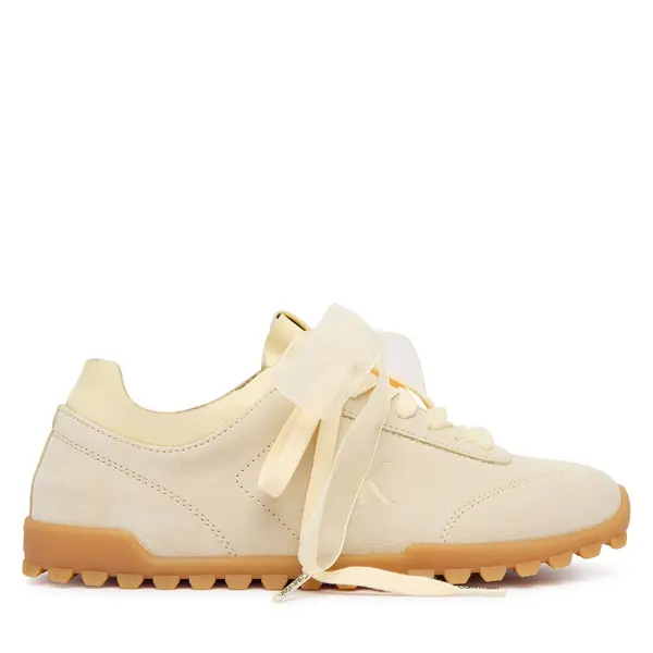 Calvin Klein Tenisice Calvin Klein Low Profile Run Mg Sue Db Laces HW0HW03150 Žuta