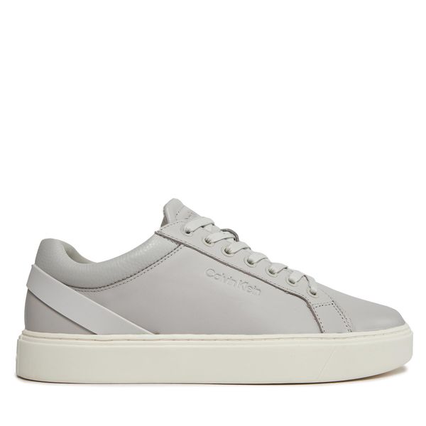 Calvin Klein Tenisice Calvin Klein Low Top Lace Up Archive Stripe HM0HM01292 Light Grey PQS