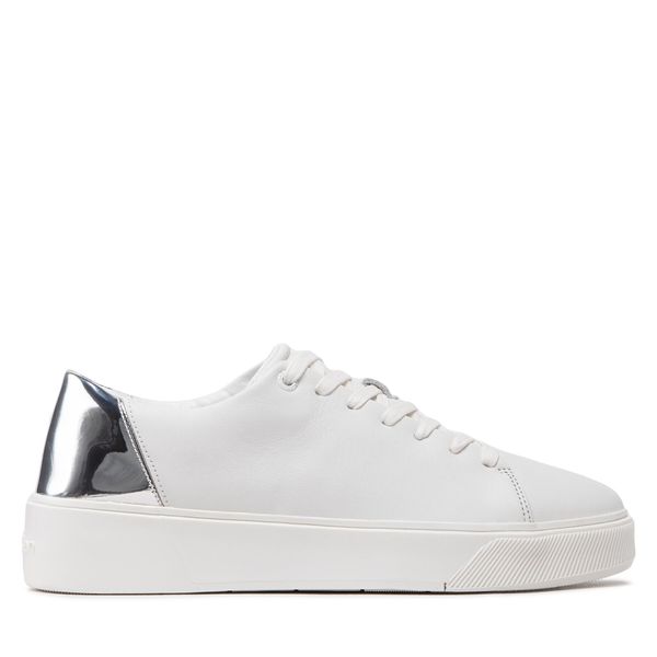 Calvin Klein Tenisice Calvin Klein Low Top Lace Up HM0HM00824 White/Silver 0K6