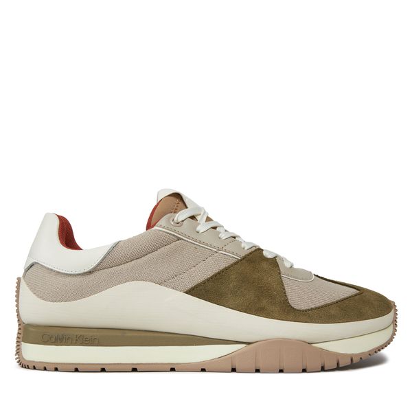 Calvin Klein Tenisice Calvin Klein Low Top Lace Up HM0HM01286 Travertine/Delta Green/Feather Grey 0H8