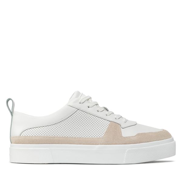 Calvin Klein Tenisice Calvin Klein Low Top Lace Up Lth HM0HM00495 Bijela