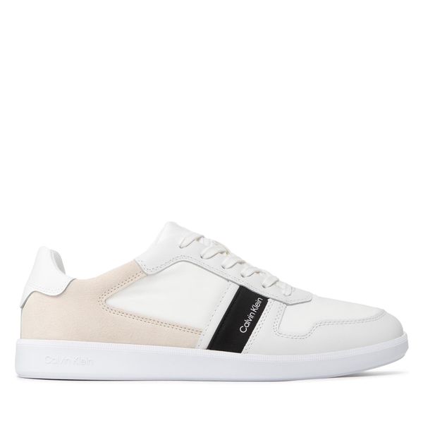 Calvin Klein Tenisice Calvin Klein Low Top Lace Up Mix HM0HM00491 Triple White 01S