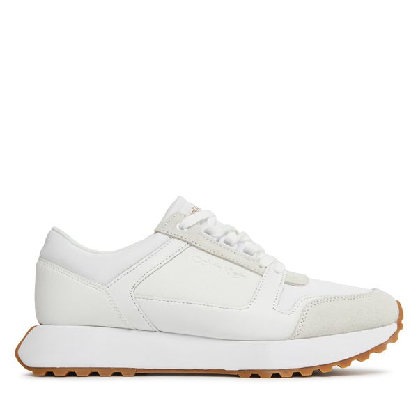 Calvin Klein Tenisice Calvin Klein Low Top Lace Up Mix HM0HM00853 White/Gum OK5