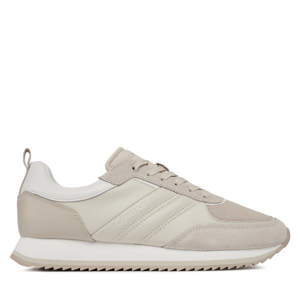 Calvin Klein Tenisice Calvin Klein Low Top Lace Up Mix HM0HM01280 Dk Ecru Mix 0F7