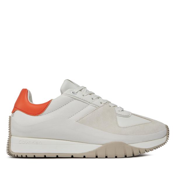 Calvin Klein Tenisice Calvin Klein Origin Runner HW0HW01874 White/Flame 0LB