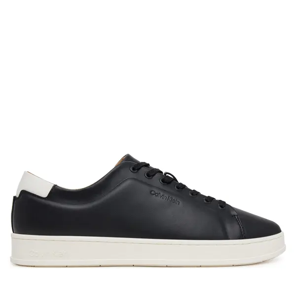 Calvin Klein Tenisice Calvin Klein Pure Low Laceup Cupsole Hf Lth HM0HM01859 Crna