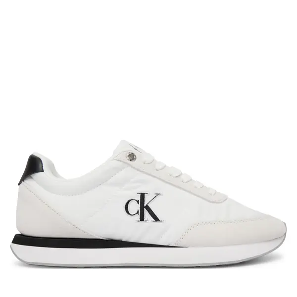 Calvin Klein Tenisice Calvin Klein Retro Runner Ess Mix Mat Wmn YW0YW01990 Bijela