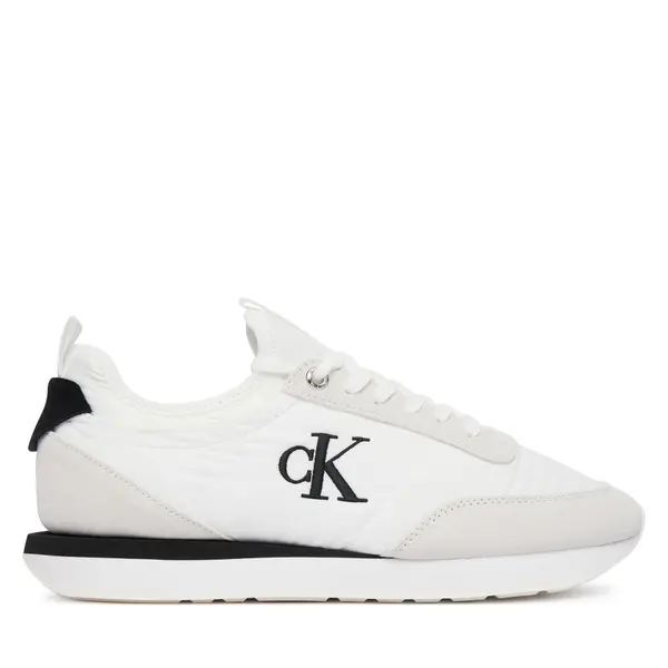 Calvin Klein Tenisice Calvin Klein Retro Runner Lace Up Sock YW0YW02060 Bijela