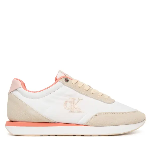 Calvin Klein Tenisice Calvin Klein Retro Runner Lace Up YW0YW01990 Bijela