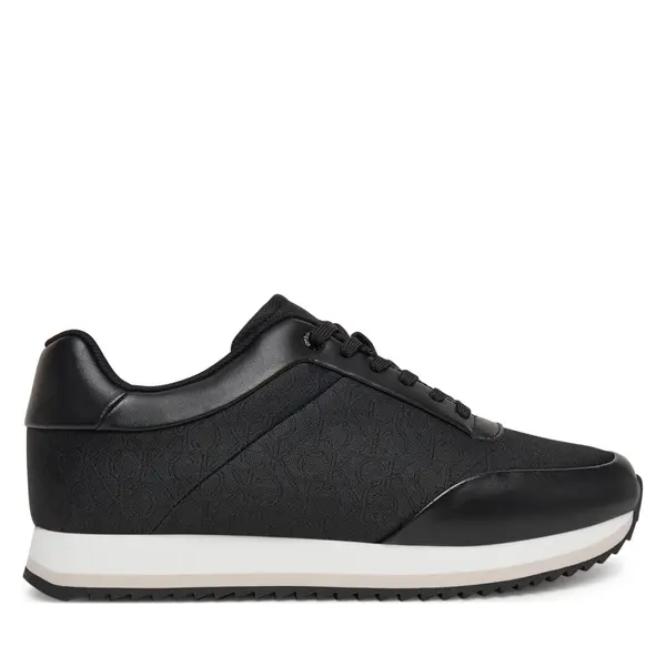 Calvin Klein Tenisice Calvin Klein Runner Lace Up - Jacq HW0HW02413 Crna
