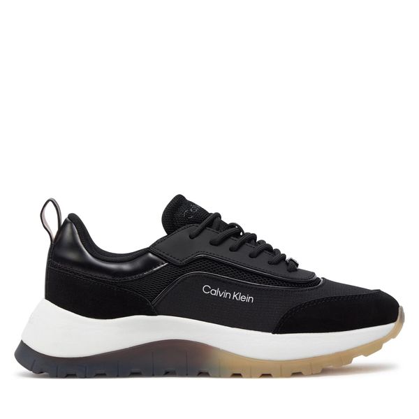 Calvin Klein Tenisice Calvin Klein Runner Lace Up Mesh Mix HW0HW01905 Black BEH